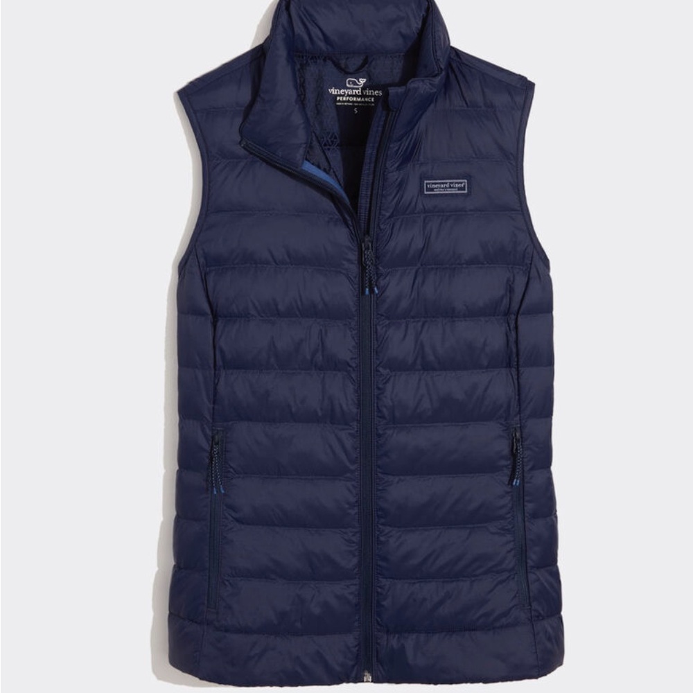 Vineyard Vines Packable Shoreline Puffer Vest - Navy